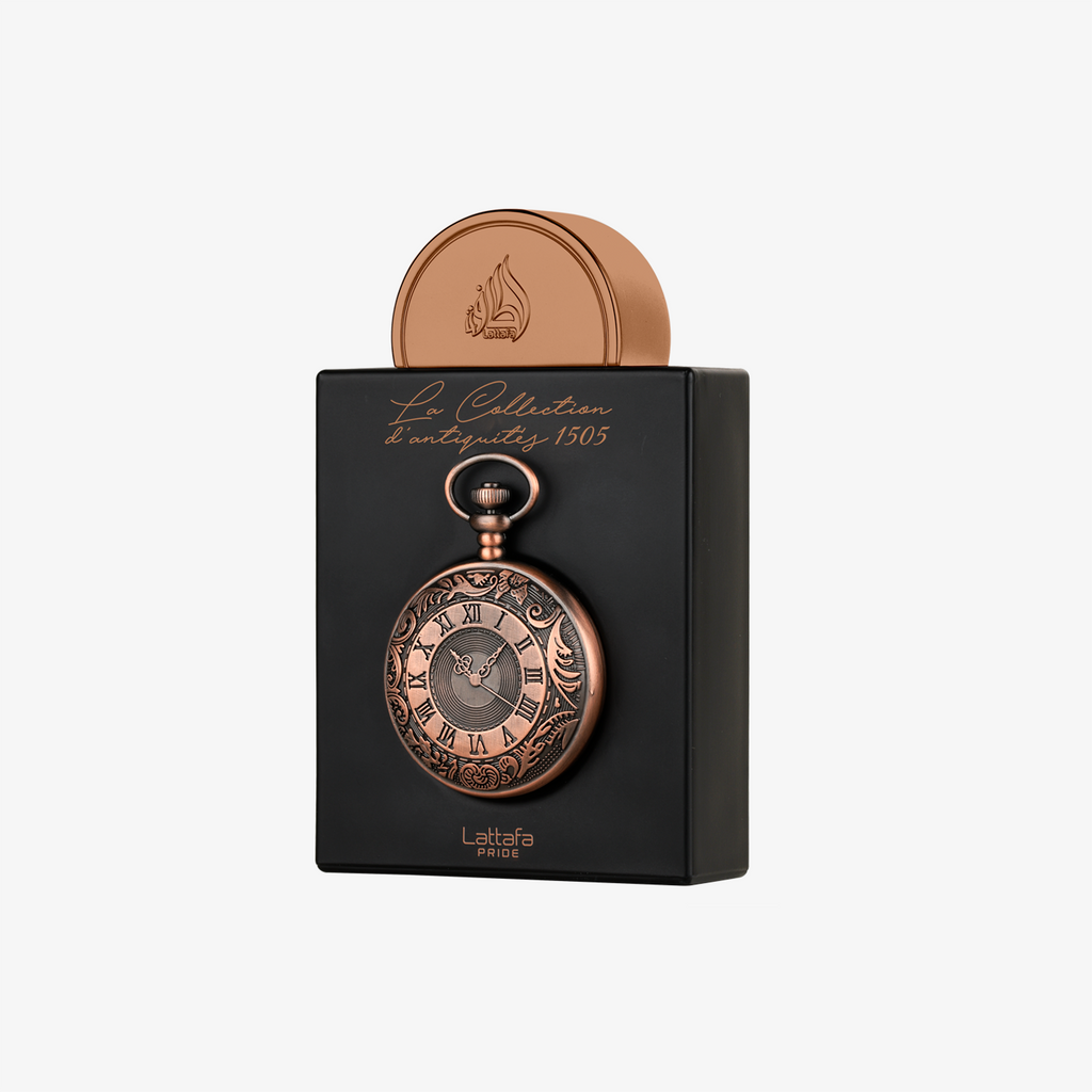 Lattafa Pride La Collection d'Antiquités 1505 Eau de Parfum 100ml bottle