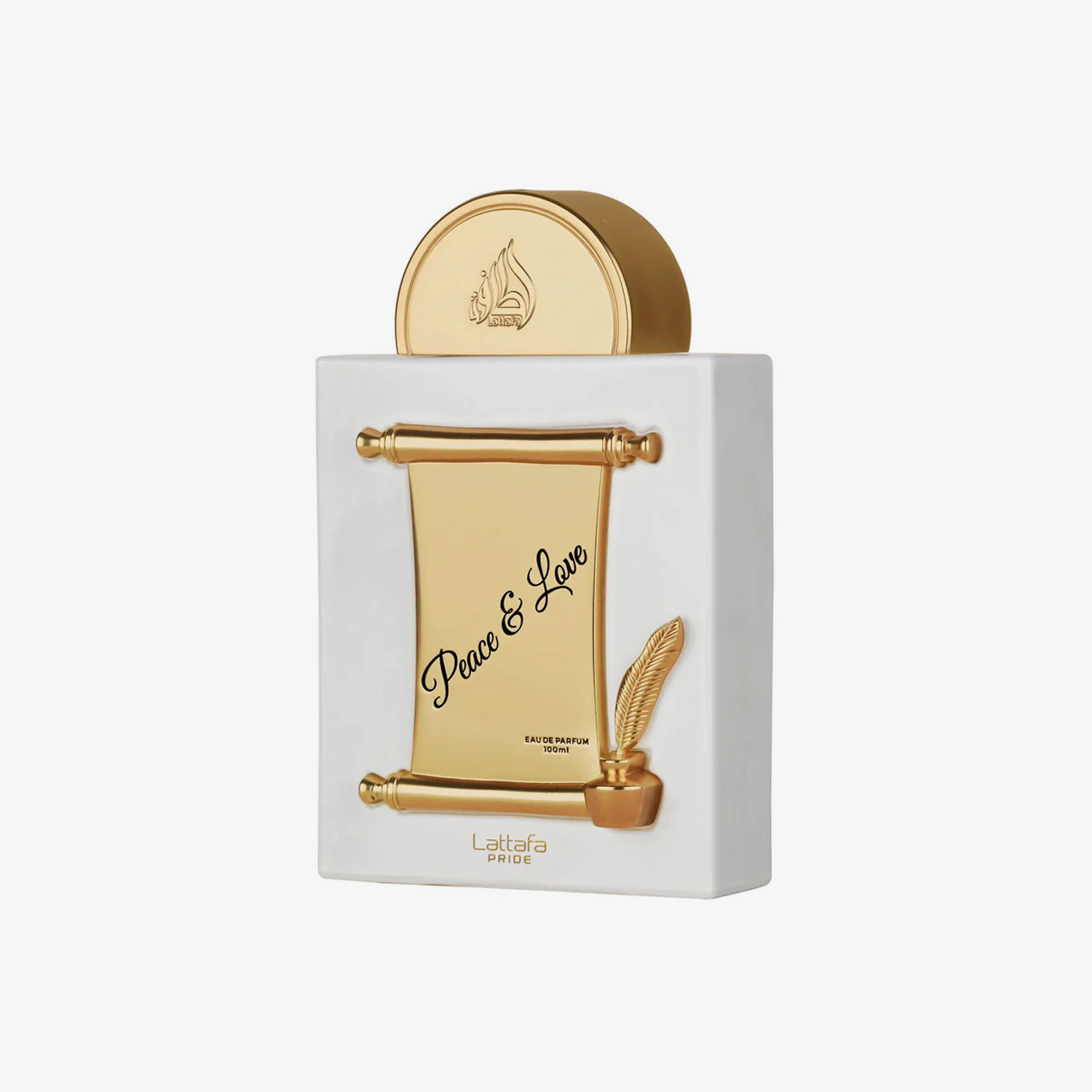 Lattafa Pride Peace & Love 100ml EDP bottle