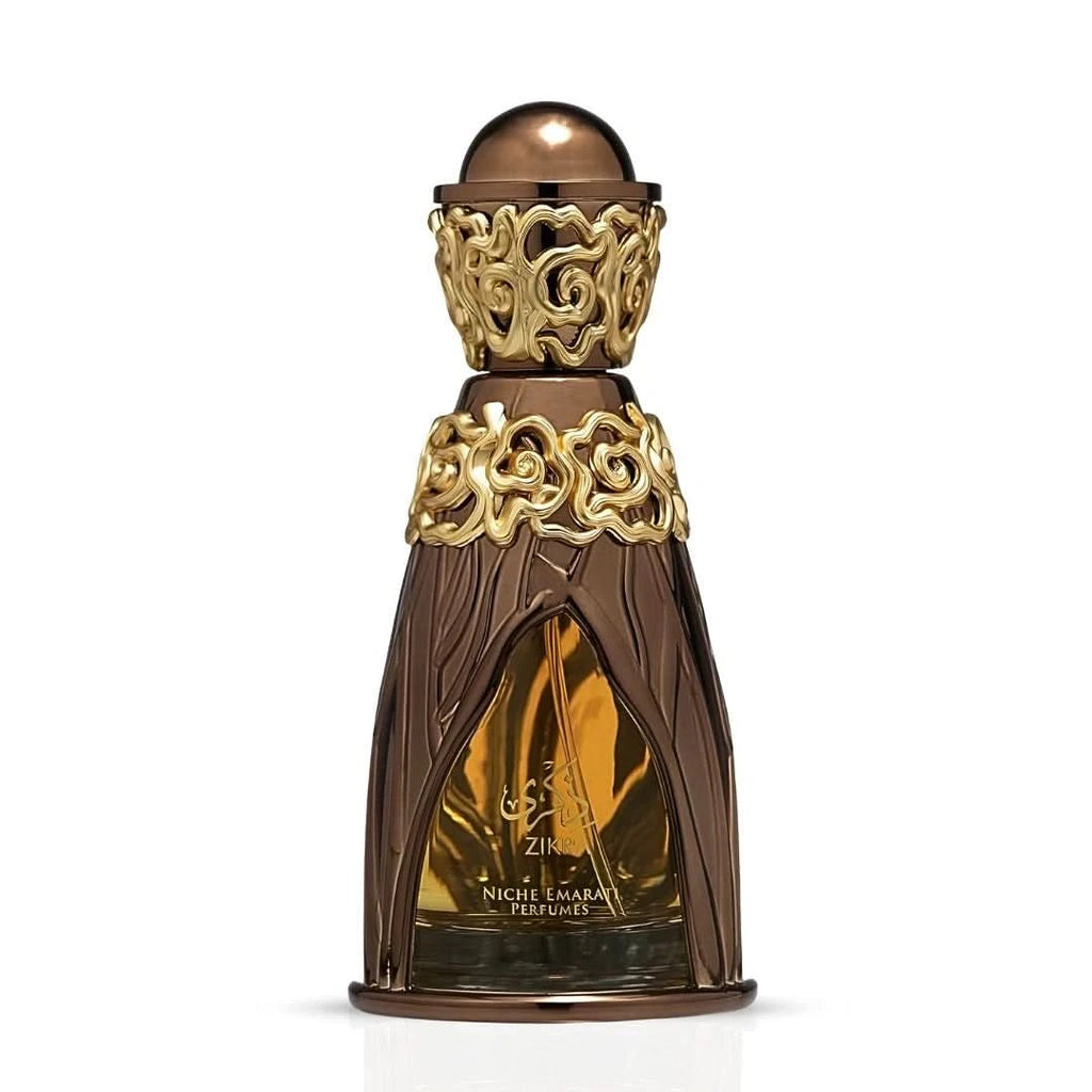 Lattafa Niche Emarati Zikra 100ml Eau de Parfum bottle with presentation box