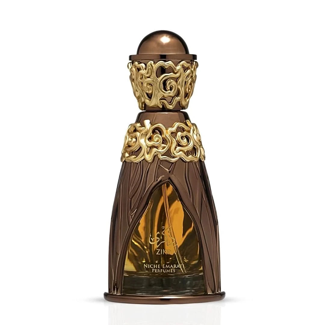 Lattafa Niche Emarati Zikra 100ml Eau de Parfum bottle with presentation box