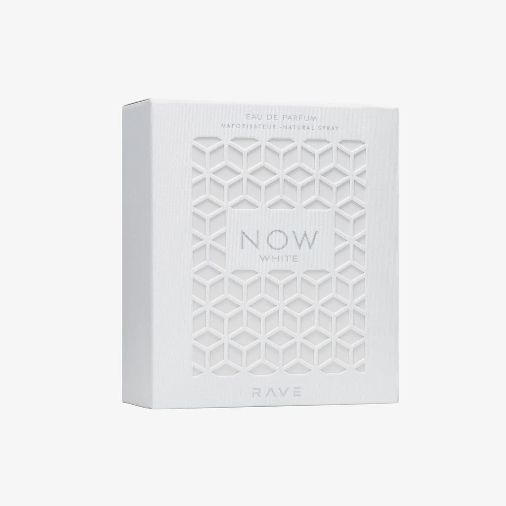 Lattafa Rave Now White 100ml EDP box