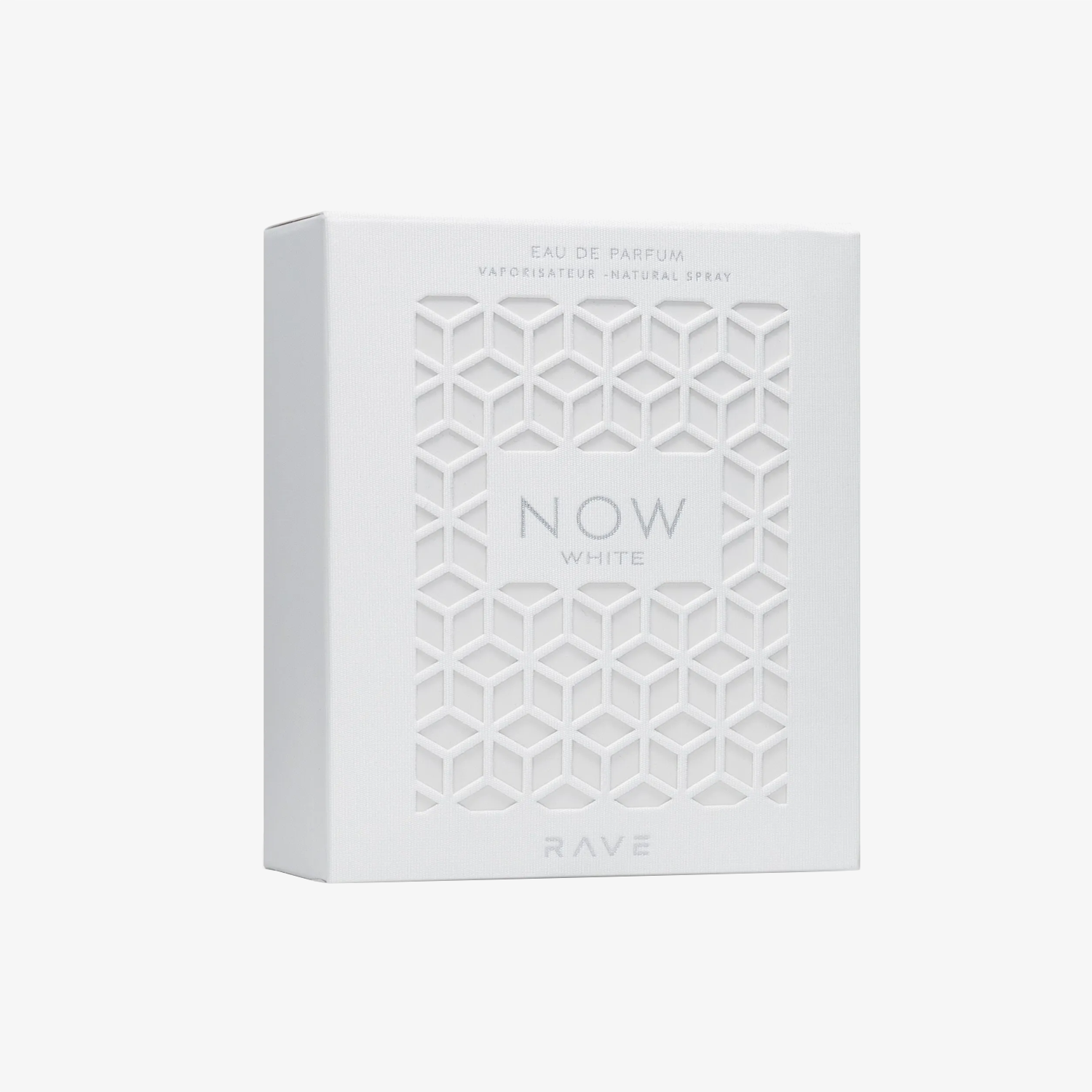 Lattafa Rave Now White 100ml EDP box