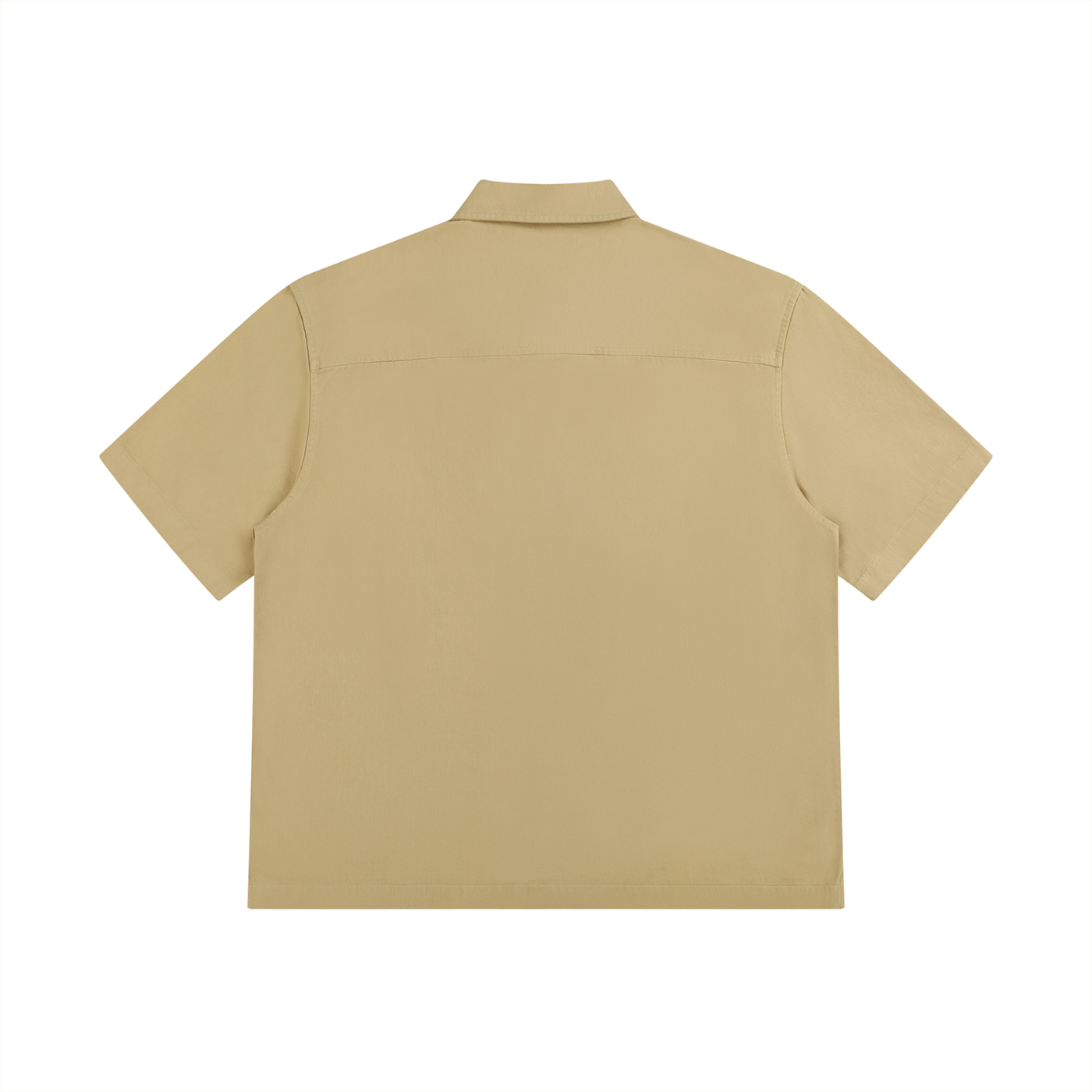 SLOW DAWG Unisex Boxy Patch Pocket Short Sleeve Shirt