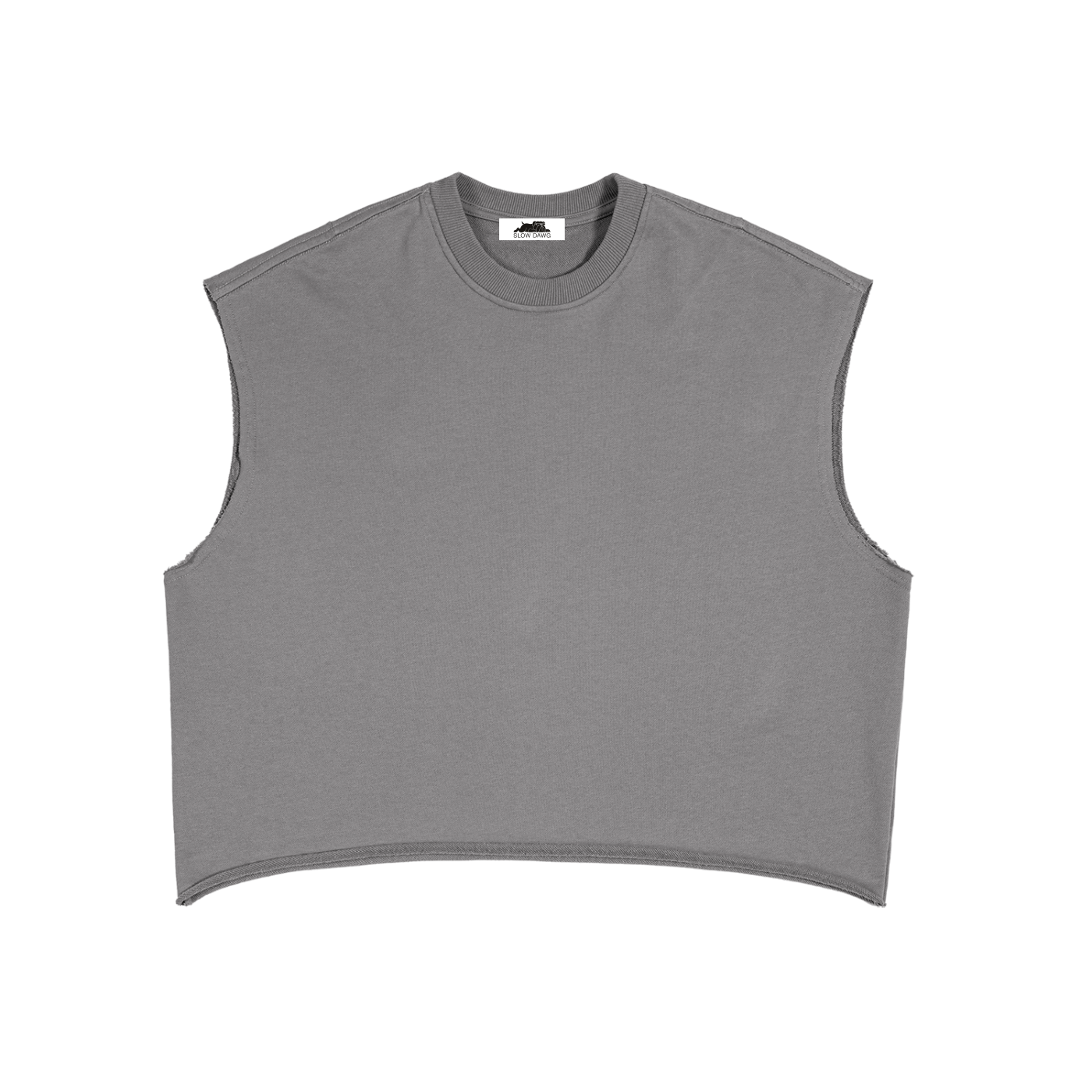 SLOW DAWG French Terry Boxy Tank Top