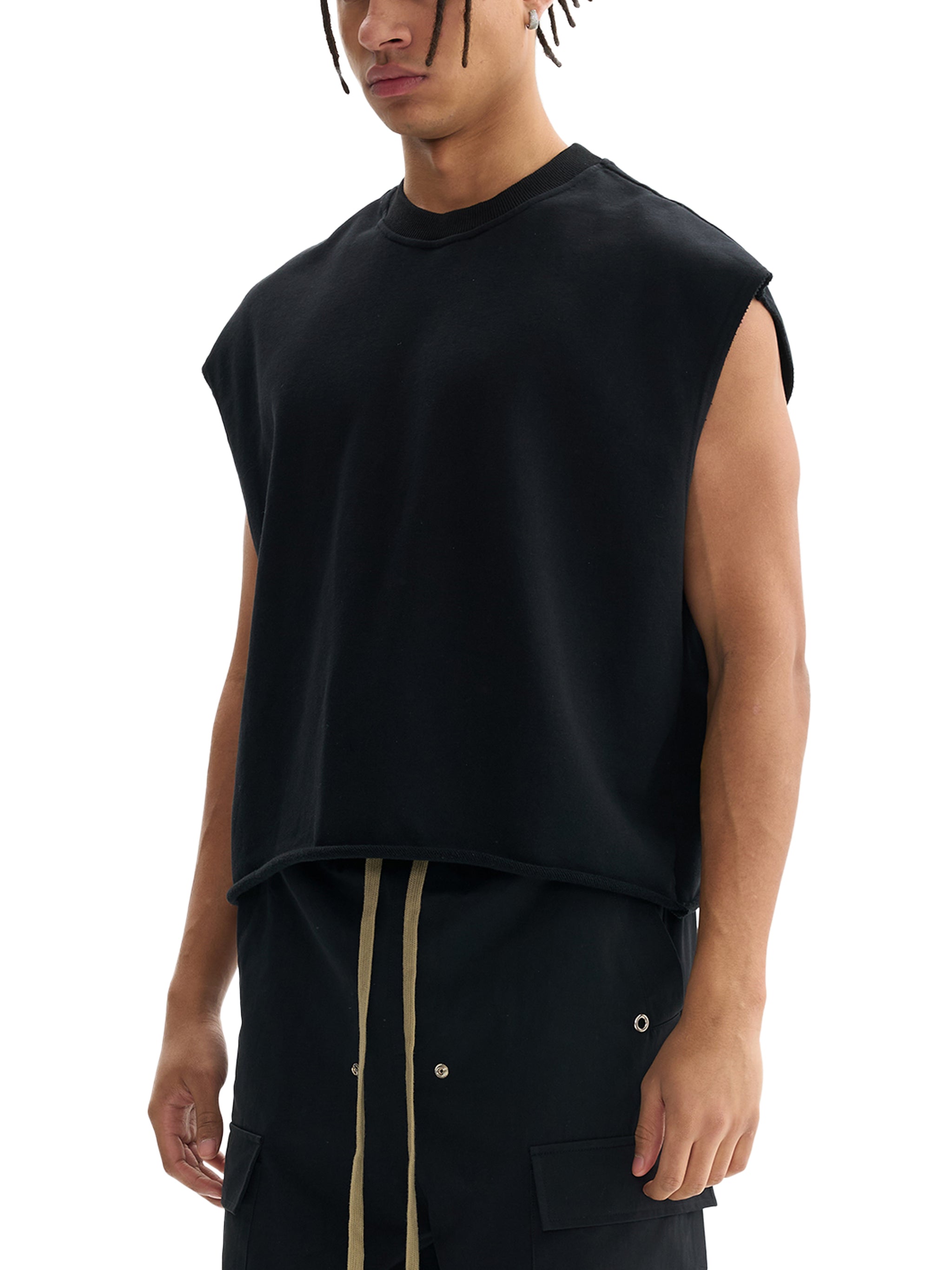 SLOW DAWG French Terry Boxy Tank Top