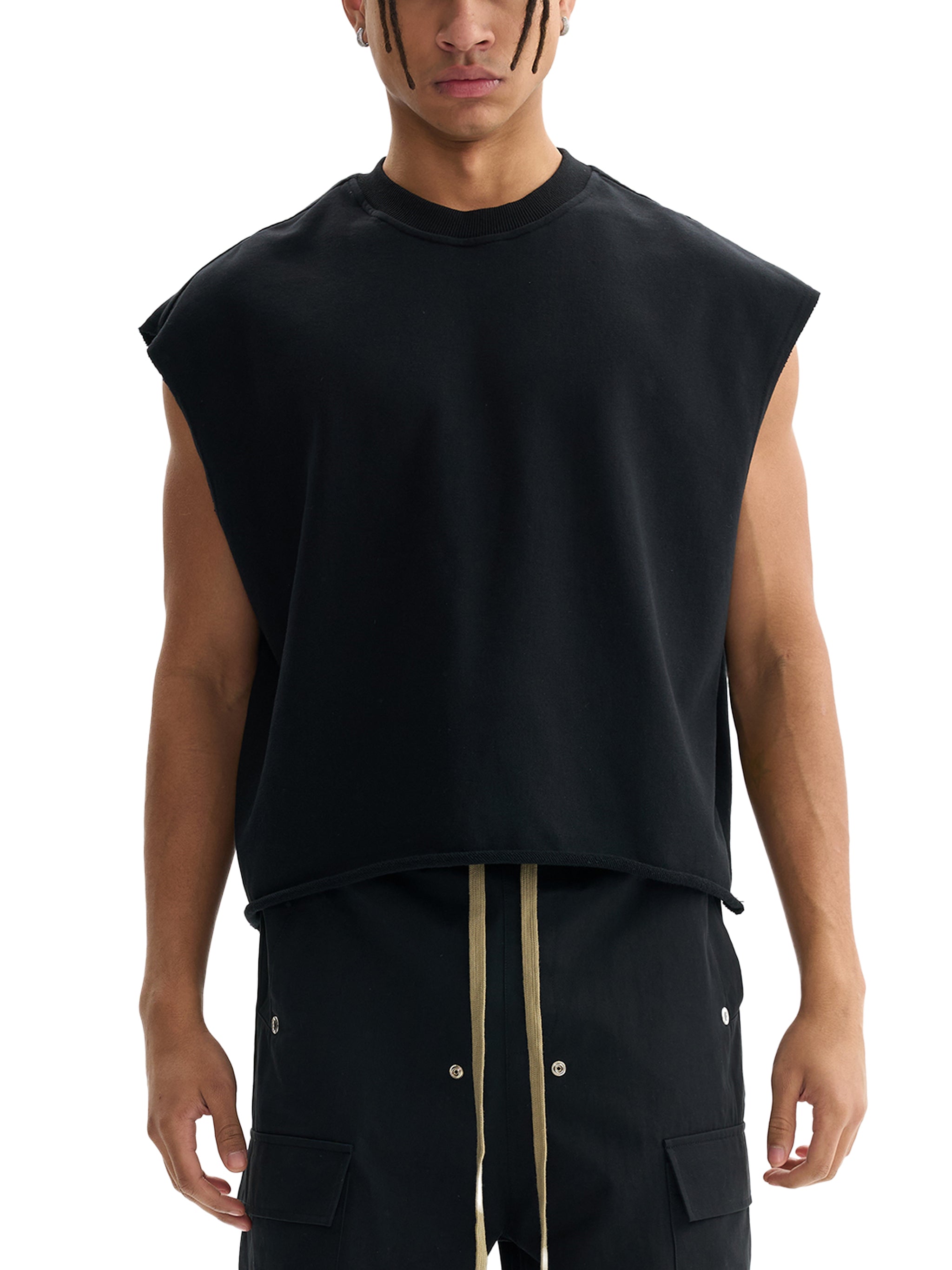 SLOW DAWG French Terry Boxy Tank Top