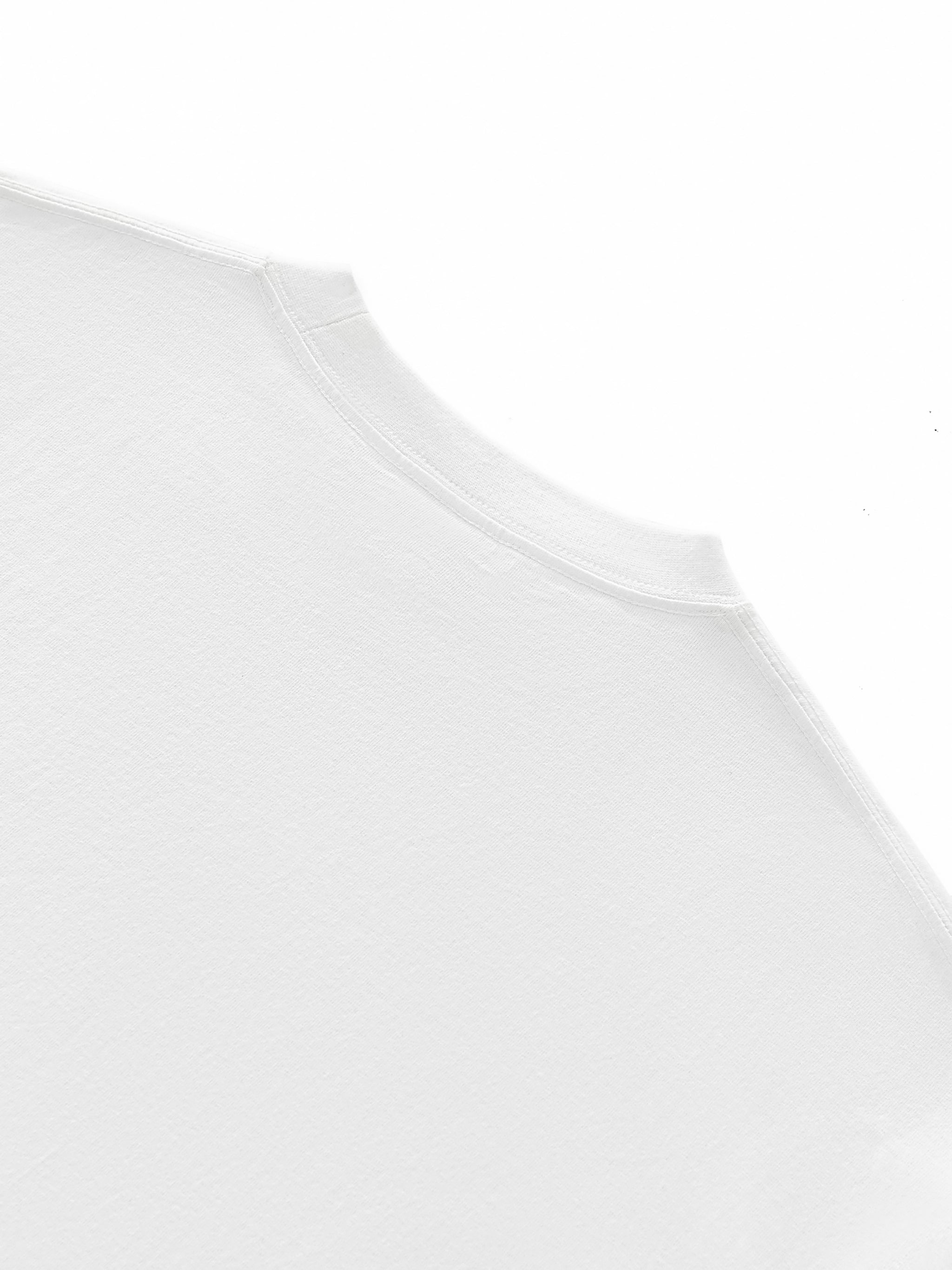 SLOW DAWG Layered Contrast Sleeve Cotton T-Shirt