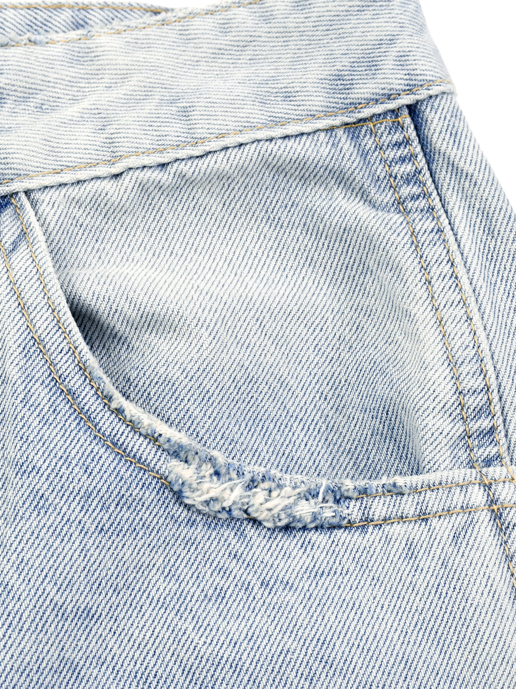 SLOW DAWG Men's Vintage Wash Sunfade Barrel Leg Jeans