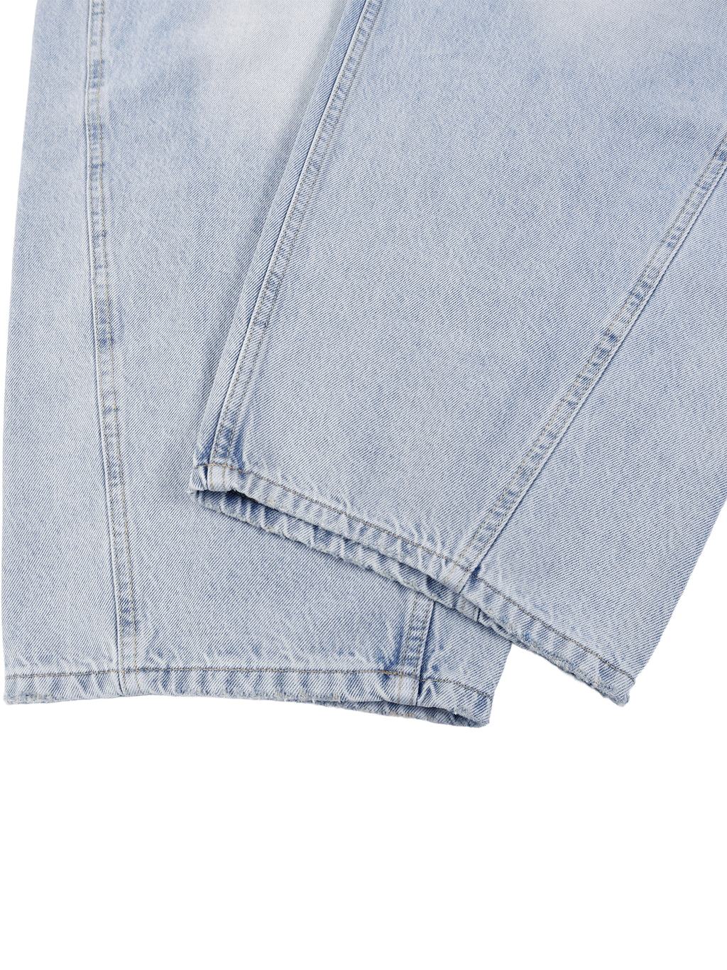 SLOW DAWG Men's Vintage Wash Sunfade Barrel Leg Jeans