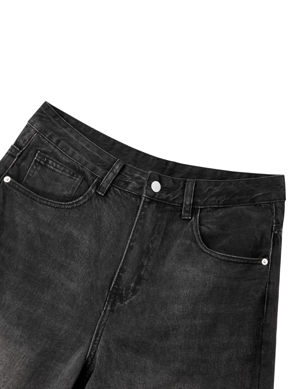 SLOW DAWG Men's Sunfade Vintage Wash Barrel Leg Jeans