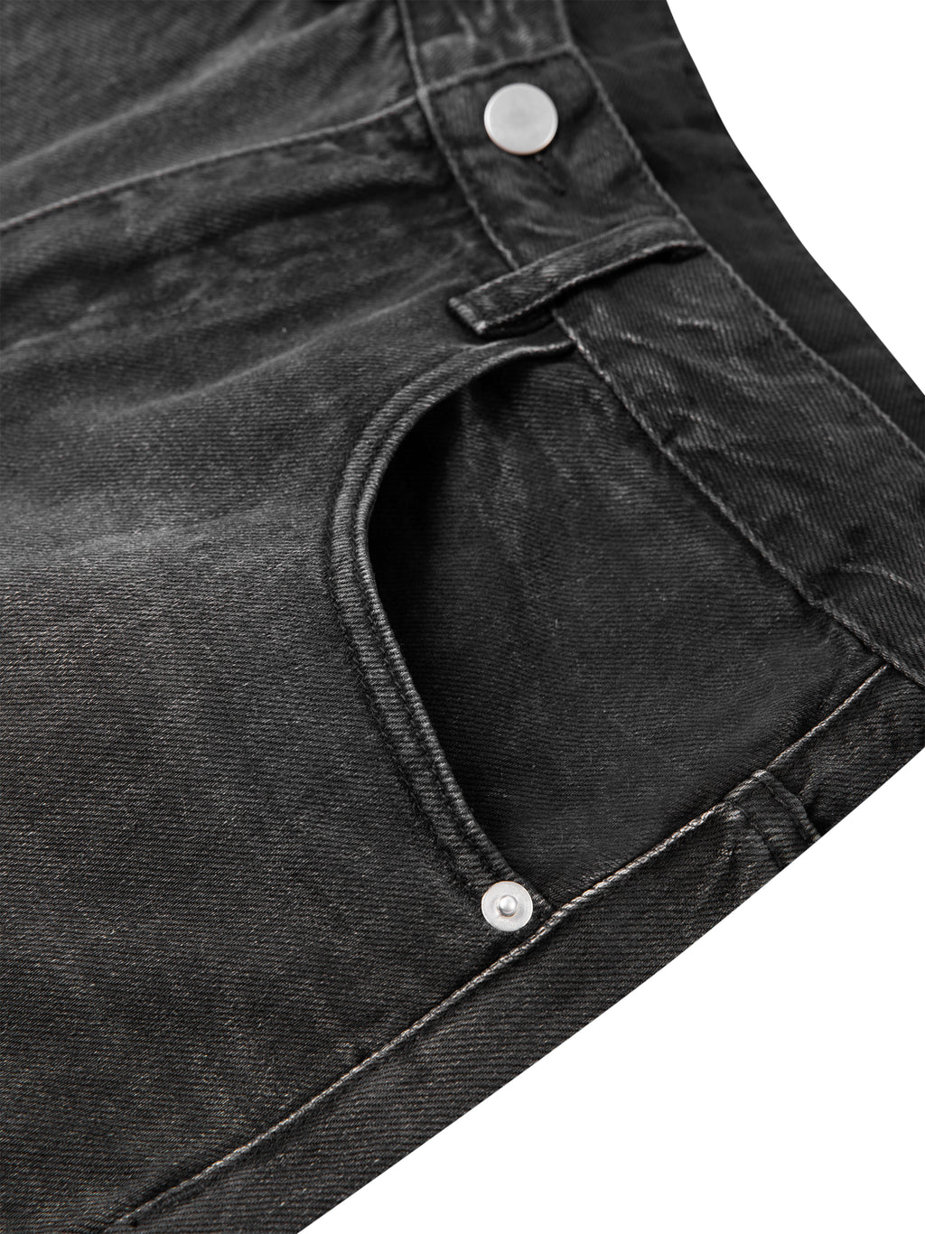 SLOW DAWG Men's Sunfade Vintage Wash Barrel Leg Jeans