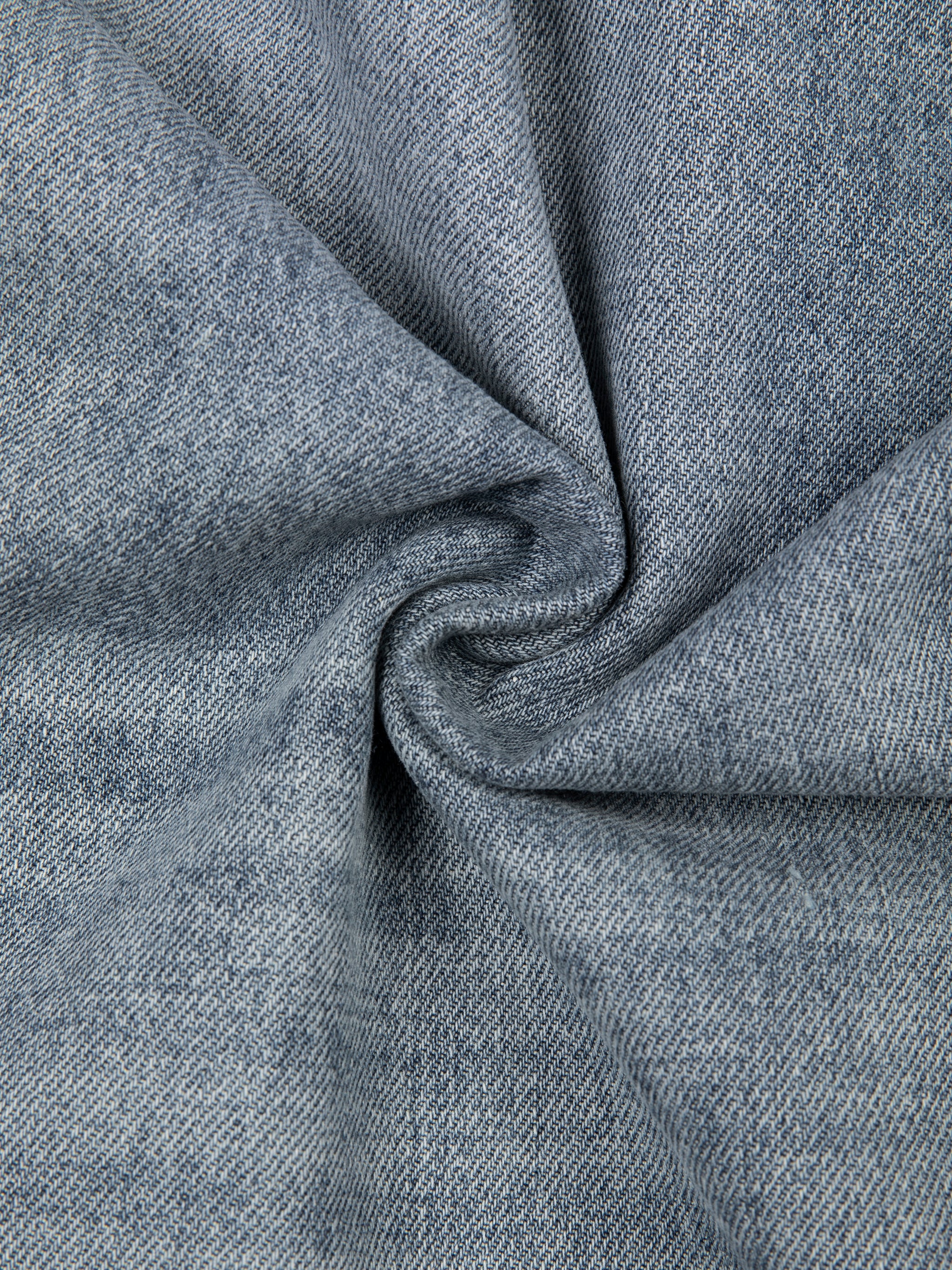 SLOW DAWG Men's Vintage Wash Barrel Leg Jeans