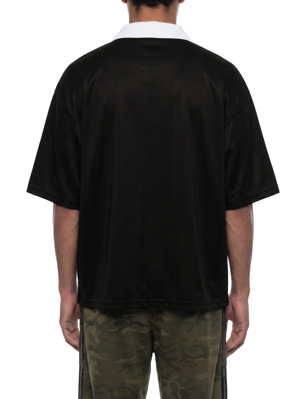 SLOW DAWG Unisex Striped Boxy Soccer Jersey