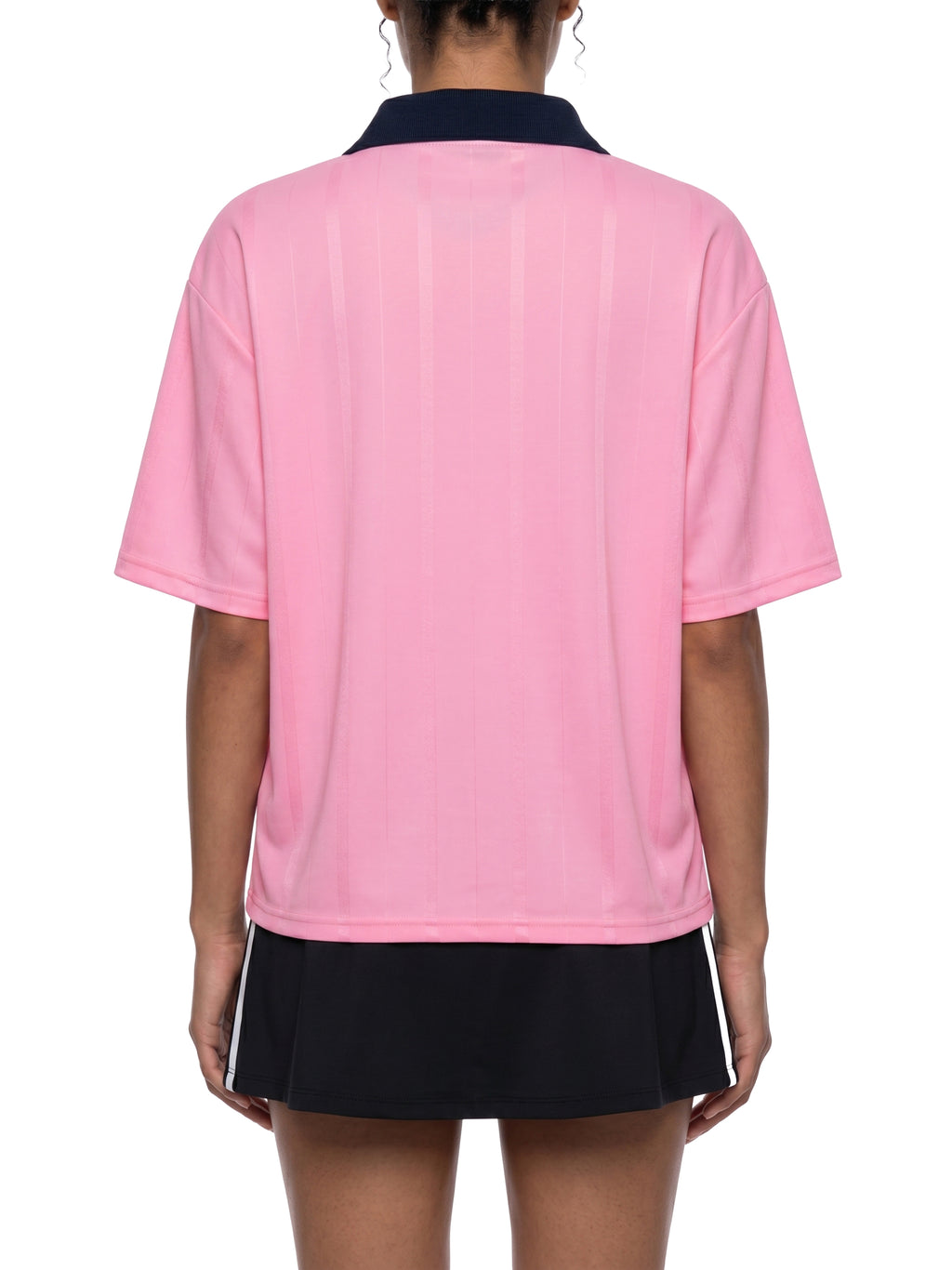 SLOW DAWG Unisex Striped Boxy Soccer Jersey