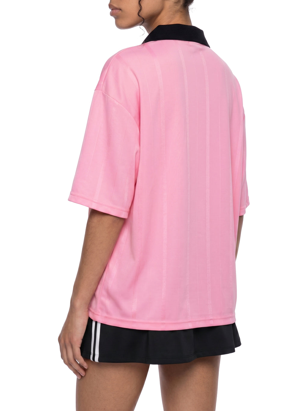 SLOW DAWG Unisex Striped Boxy Soccer Jersey