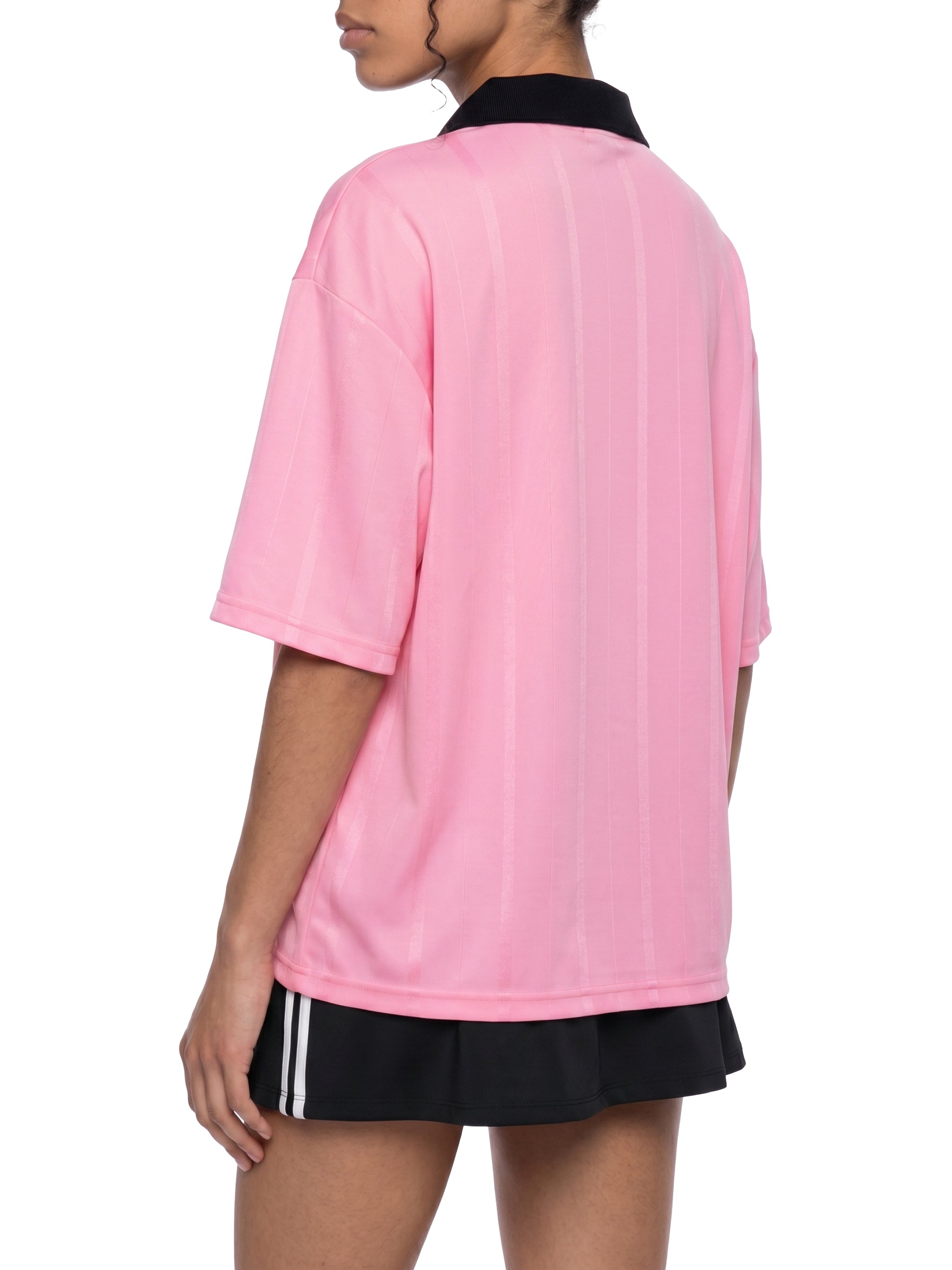 SLOW DAWG Unisex Striped Boxy Soccer Jersey
