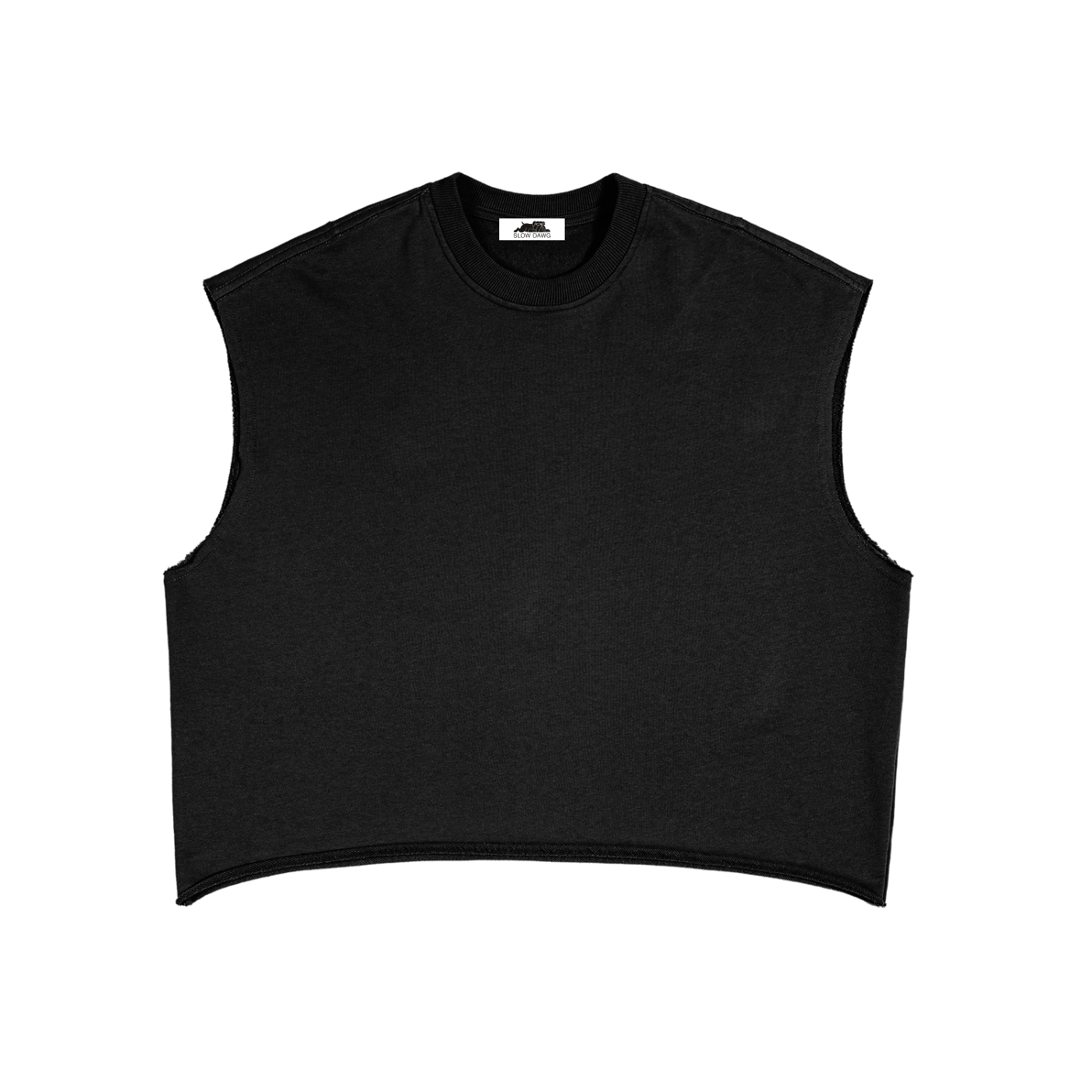 SLOW DAWG French Terry Boxy Tank Top