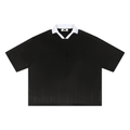 SLOW DAWG Unisex Striped Boxy Soccer Jersey