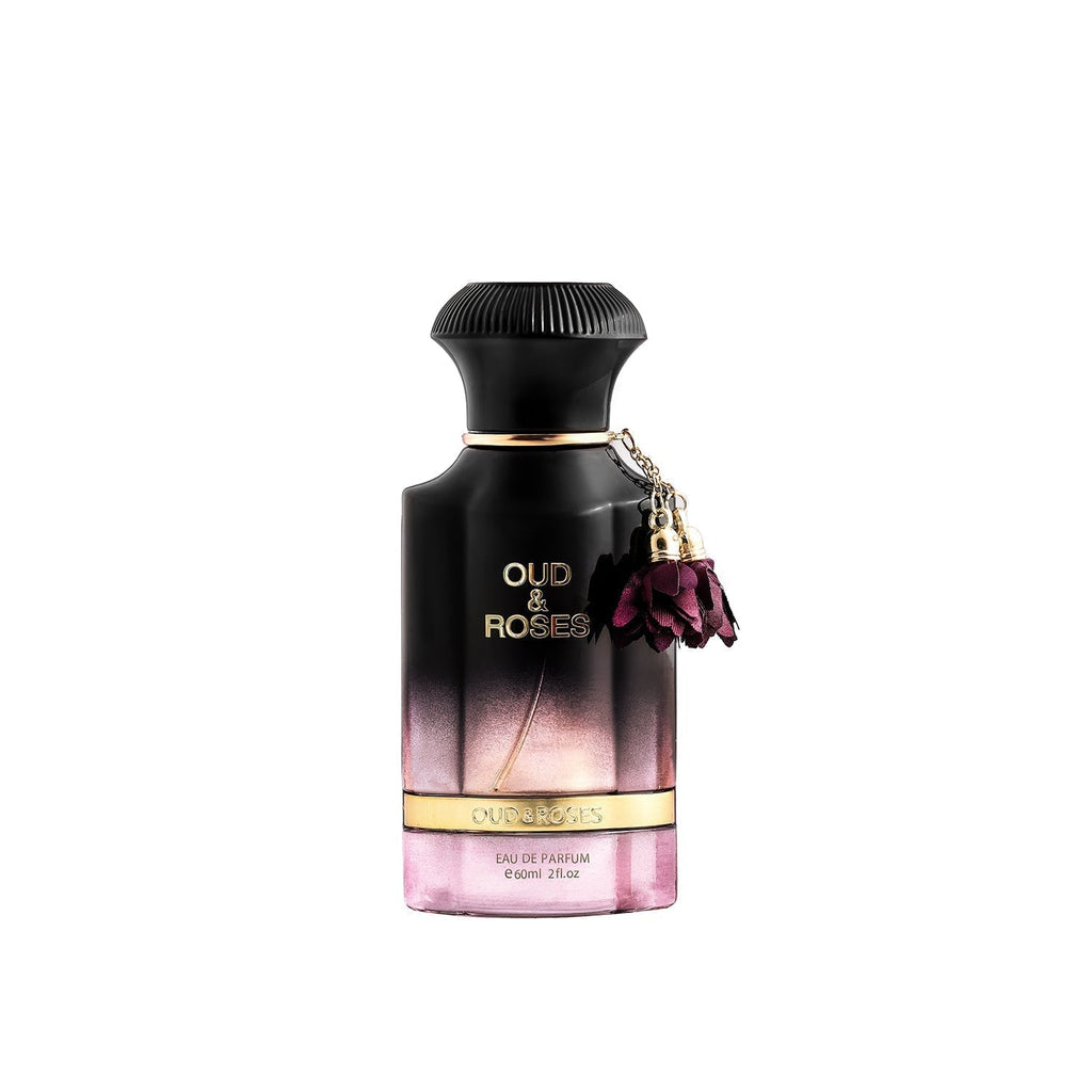 Ahmed Al Maghribi Oud & Roses 60ml EDP bottle