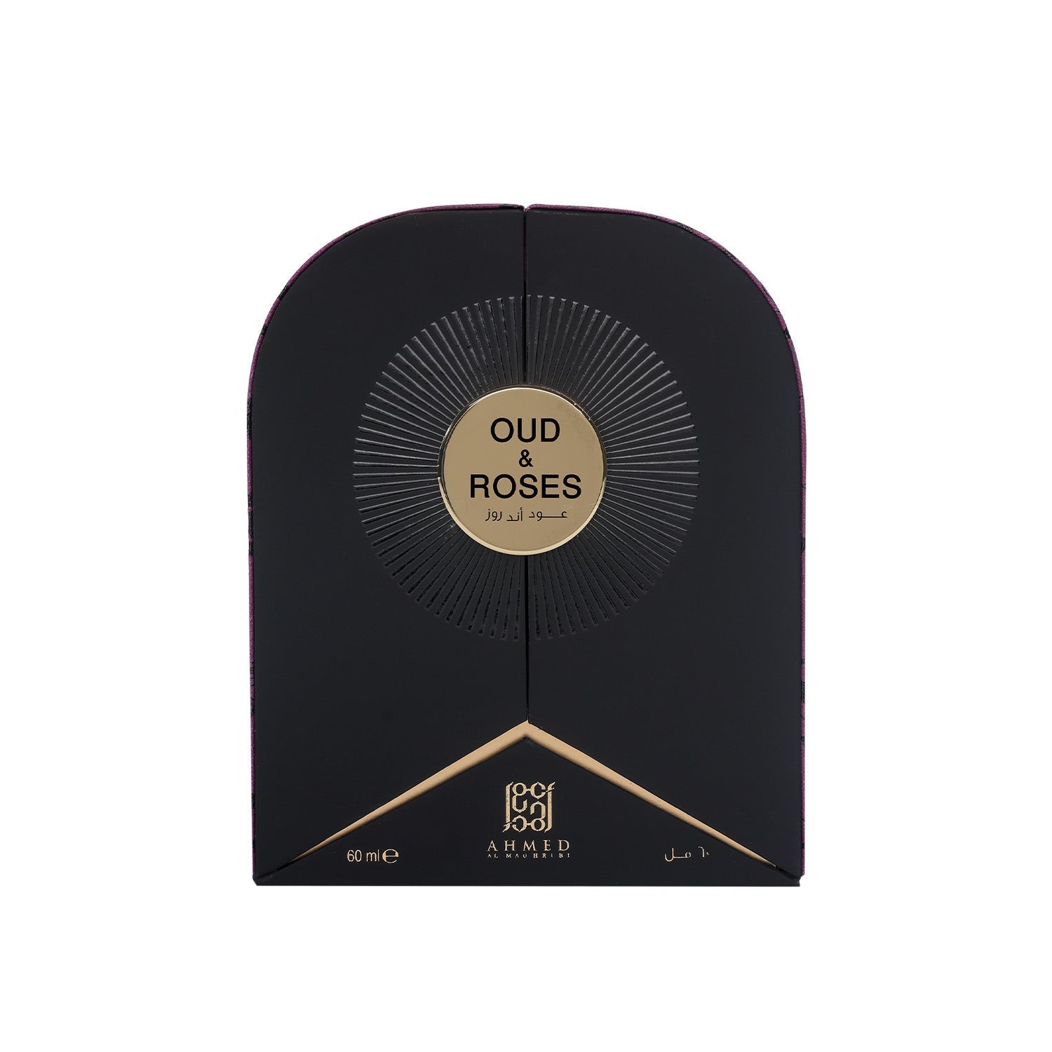 Ahmed Al Maghribi Oud & Roses packaging